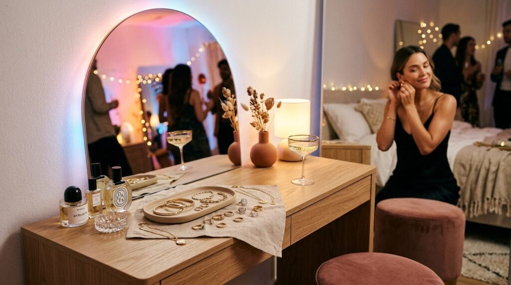 Lifestyle interior photography, 16:9 aspect ratio, modern be